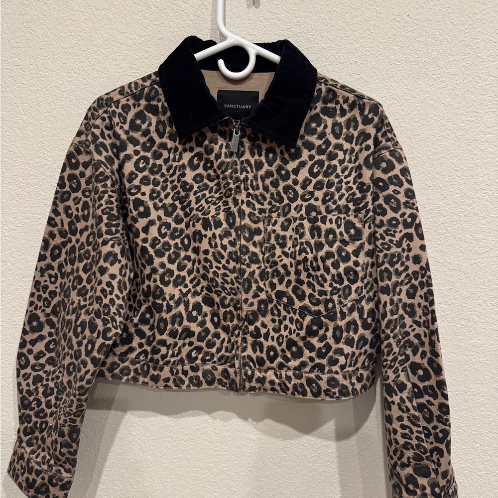 Sanctuary women’s cropped barn jacket
